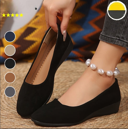 🔥 Bequeme, leichte, rutschfeste, atmungsaktive orthopädische flache Schuhe für Damen
