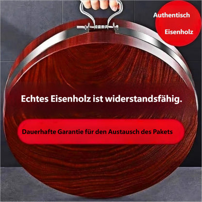 🔥Vietnamese Eisenholz-Schneidebrett – Massive Naturholzplatte, hohe Härte, antibakteriell, langlebig
