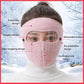 Winter-Windschutz-Gesichtsmaske – Warme Fleece-Maske mit Visier für Radfahren & Outdoor