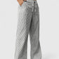 Bequeme weite Hose mit eleganten Details