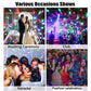 LED Magic Ball DMX-effektspotlight Kristallspotlight Disco