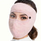 Winter-Windschutz-Gesichtsmaske – Warme Fleece-Maske mit Visier für Radfahren & Outdoor