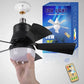 ✨ 2-IN-1 Deckenventilator & Licht – Tragbar, Fernbedienung