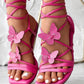 🦋 2026 Orthopädische Damen-Sandalen – Zehentrenner mit Schleife & Komfort 👡