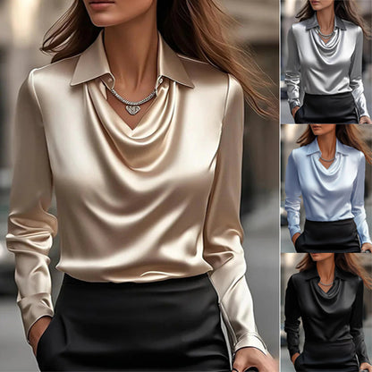 ✨2025 Mode Damen Luxus Ice Silk Tops