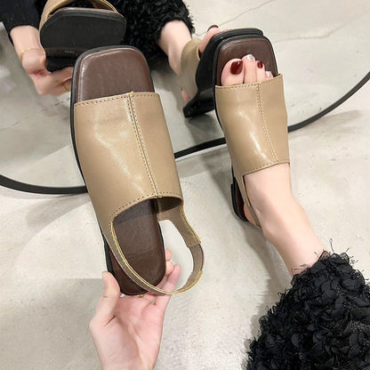 🌞 Sommer 2026: Bequeme Leder-Orthopädie-Sandalen – Unterstützung & Eleganz!