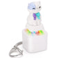【🔋USB-C-Aufladung】🆕 „Cute Cat“-Schlüsselanhänger mit Licht & Sound — Lustiger Anti-Stress-Schlüsselanhänger ✨🔑