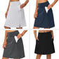Damen-Skort (Rock-Shorts-Kombination), knielang (20 Zoll), für Golf und Tennis