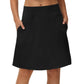 Damen-Skort (Rock-Shorts-Kombination), knielang (20 Zoll), für Golf und Tennis