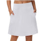 Damen-Skort (Rock-Shorts-Kombination), knielang (20 Zoll), für Golf und Tennis