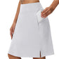 Damen-Skort (Rock-Shorts-Kombination), knielang (20 Zoll), für Golf und Tennis