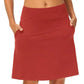 Damen-Skort (Rock-Shorts-Kombination), knielang (20 Zoll), für Golf und Tennis