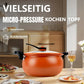 ✨ Multifunktionaler Schnellkochtopf mit großem Fassungsvermögen und Antihaftbeschichtung – 10-in-1-Technologie mit 8 Druckstufen für gesundes und schnelles Kochen 🍲⚡