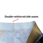 ❄️2-pack mönstrade boxershorts i bomullsdenim för män