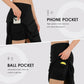 Damen-Skort (Rock-Shorts-Kombination), knielang (20 Zoll), für Golf und Tennis
