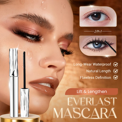 ✨ Wasserfeste Faser-Mascara – Intensive Länge und Schwung mit angereicherten Fasern für klumpenfreies Volumen den ganzen Tag 🌟