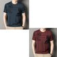 🦅  Herren-T-Shirt aus Maulbeerseide mit Adler-Print – Luxuriös & Ausdrucksstark