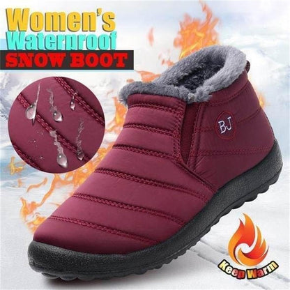 ⛄❄️Vinterrea🔥Unisex Vattentäta Vinterstövlar 
