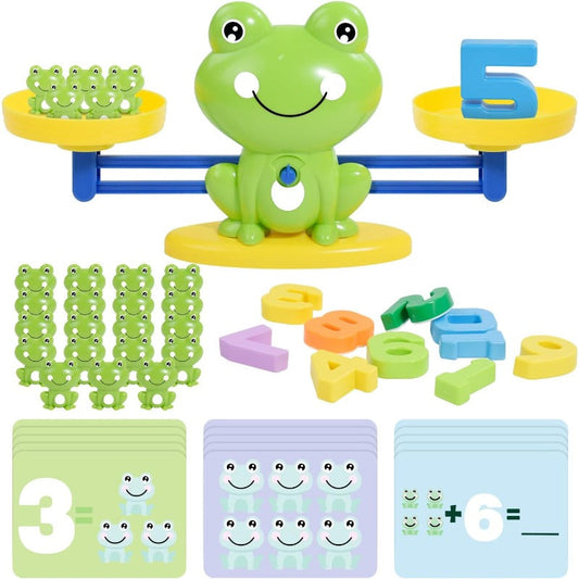 LILITOY™8514|Lustiges und lehrreiches Frosch-Balance-Mathe-Spielzeug