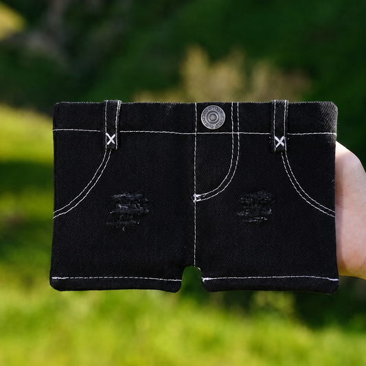 👖2026 Mini Jeans Geldbörse 👖💙 Faltbares Münzfach & Kartenhalter