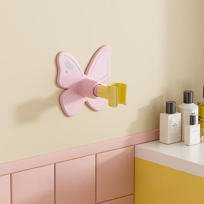 🦋 Verstellbare Duschkopfhalterung ohne Bohren – einfache Montage, flexibler Winkel & clevere Aufbewahrung im Bad 🚿✨