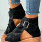 ✨ Offene Zehen Wedges – Damen Retro-Sandalen