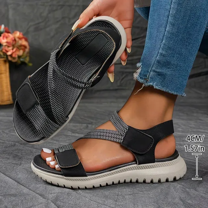 2026er-Modell: Orthopädische Sandalen im neuen Stil mit doppelten Klettverschlüssen