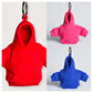 🧸 Mini-Hoodie-Anti-Stress-Ball-Schlüsselanhänger