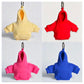 🧸 Mini-Hoodie-Anti-Stress-Ball-Schlüsselanhänger