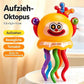 Lustiger Wind-up-Oktopus mit drehenden Beinen – Fördert Krabbeln und Motorik bei Kleinkindern