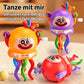 Lustiger Wind-up-Oktopus mit drehenden Beinen – Fördert Krabbeln und Motorik bei Kleinkindern