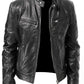 🔥2025 Biker Casual Reißverschluss Lederjacke