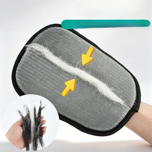 2-in-1 Tierhaarentferner-Handschuh – Haare blitzschnell entfernen