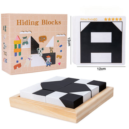 LILITOY™6123|Zweifarbiges Logikpuzzle im Taschenformat
