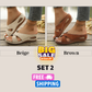 👡 Trendige Plateau-Schuhe – Luftig & Stylisch