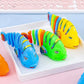 2025 Het rea gungande tecknad fiskleksak (slumpmässig färg)