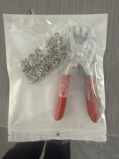 5-Krallen Druckknopf Set mit Handzange