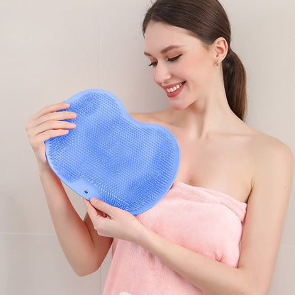 🦶 Silikon-Fußreinigungsmatte – Duschmatte zur freihändigen Fußreinigung und -massage