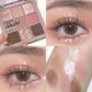 9-färgad ögonskugga, vattenfast, långvarig makeup 