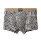 Vintage Herren-Boxershorts – Geometrischer Druck | Stilvolle, atmungsaktive und bequeme Retro-Unterwäsche