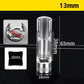 🛠️🚗 9-teiliges Sechskant-Steckschlüssel-Set (10–22 mm)