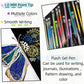 ✨ 18-Farben Glitzer-Gelstifte zum Journaling, Basteln & kreativen Schreiben