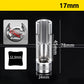 🛠️🚗 9-teiliges Sechskant-Steckschlüssel-Set (10–22 mm)