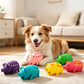 Quietschendes Hundespielzeug in Form eines gepunkteten Schweins 🐷