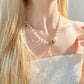 🌸 Elegante Perlen-Kamelienkette mit romantischem Blumendesign