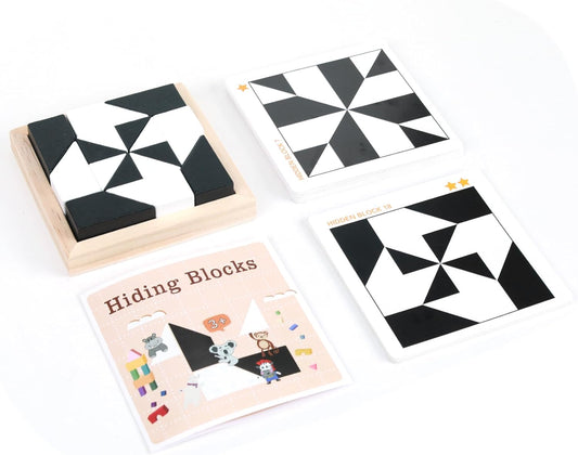 LILITOY™6123|Zweifarbiges Logikpuzzle im Taschenformat