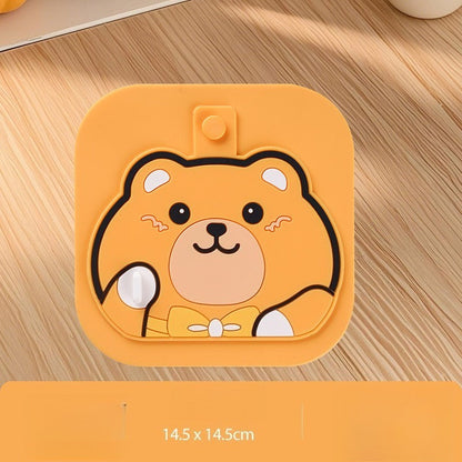 🐻🚿 Niedliche Bären-Bodenablaufabdeckung (2-in-1)