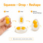 Doppel-Eigelb Squishy – Virales Anti-Stress Fidget Toy