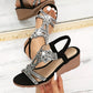 🌸 Orthopädische Sommer-Sandalen – Strass, Bequem & Trendy – 49% Rabatt 🔥