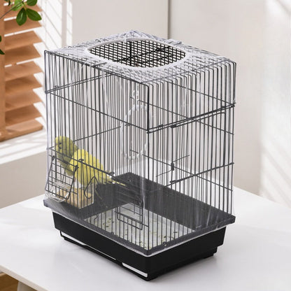 🐦✨ Netzabdeckung für den Vogelkäfig – Mehr Sauberkeit und Komfort für deinen kleinen Freund! 💚🏡